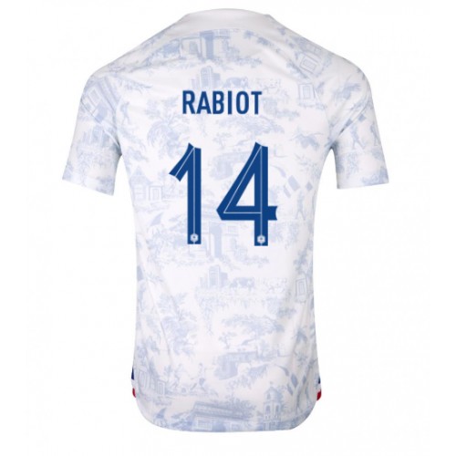 Pánský Fotbalový dres Francie Adrien Rabiot #14 MS 2022 Venkovní Krátký Rukáv